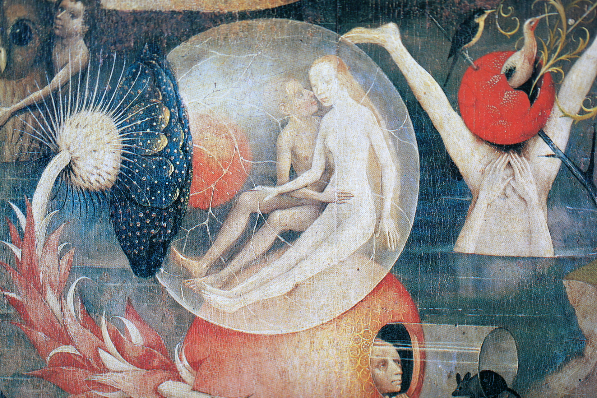 Hieronymus Bosch Ausschnitt Garten 2