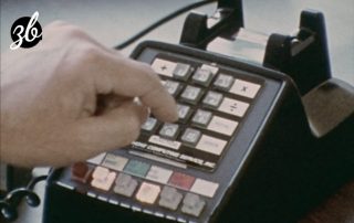 Telephone banking 1973