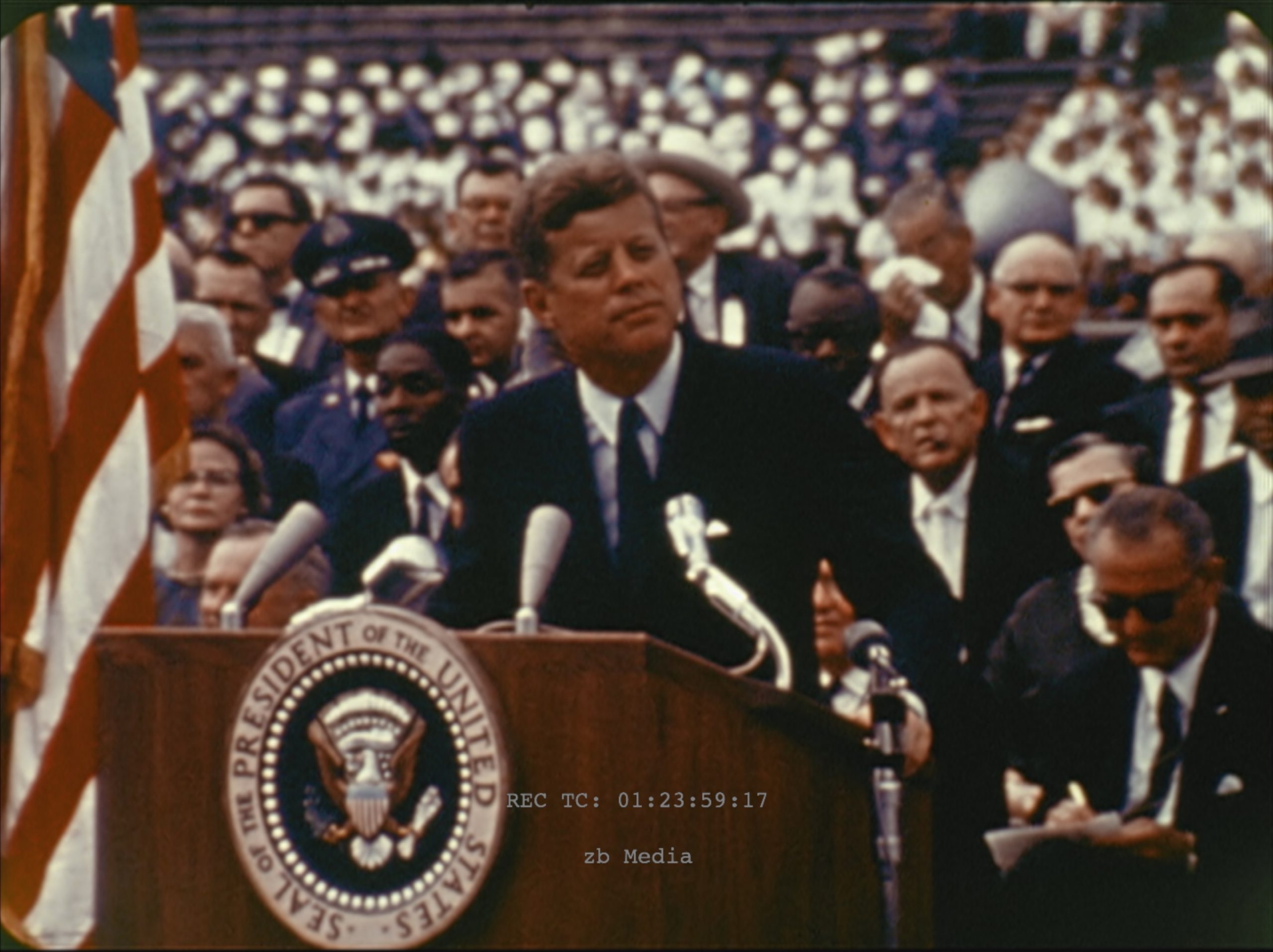 John F. Kennedy. Rice University 1962