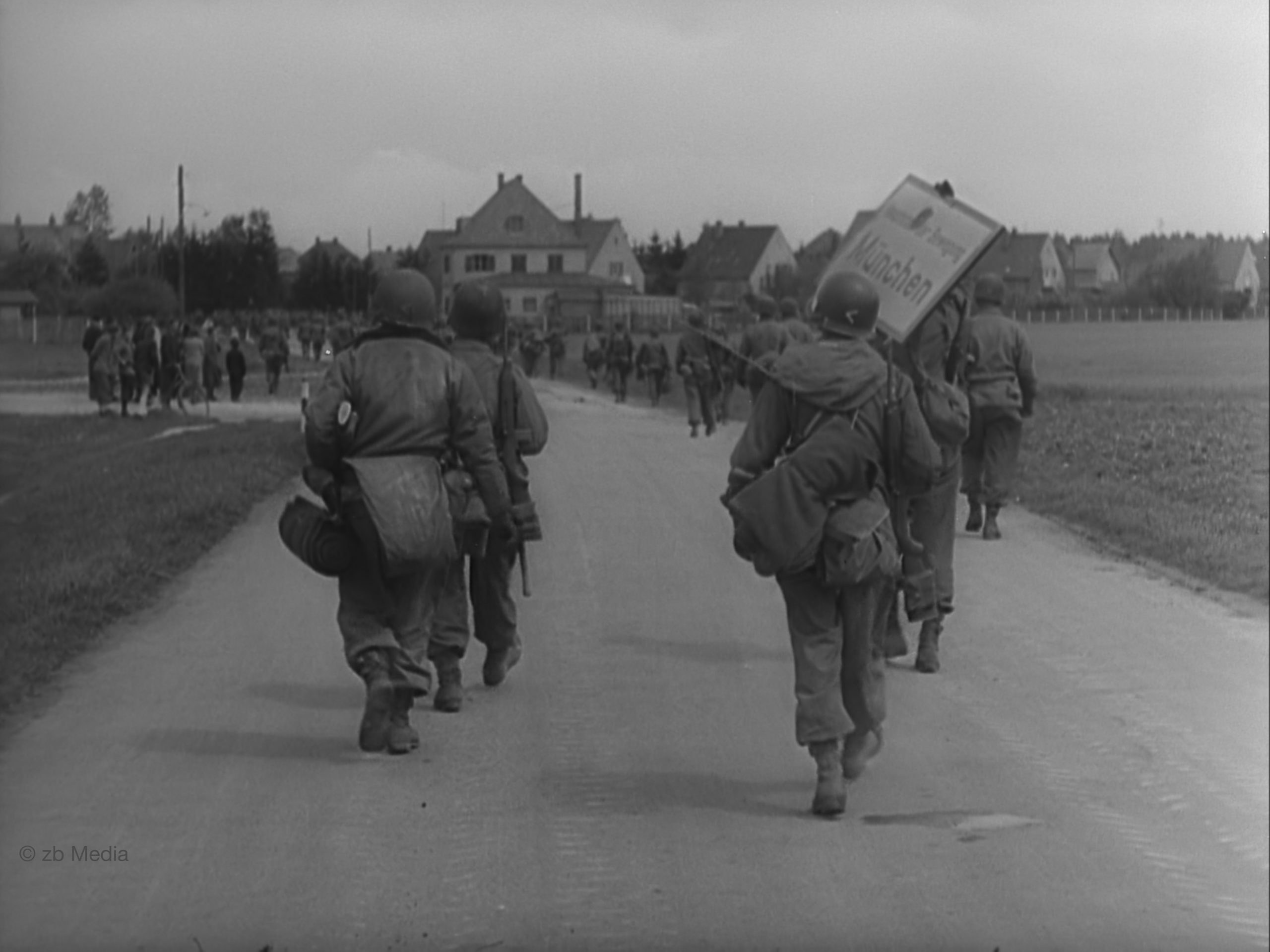 GIs erorbern München - 30.04.1945 Obermenzing