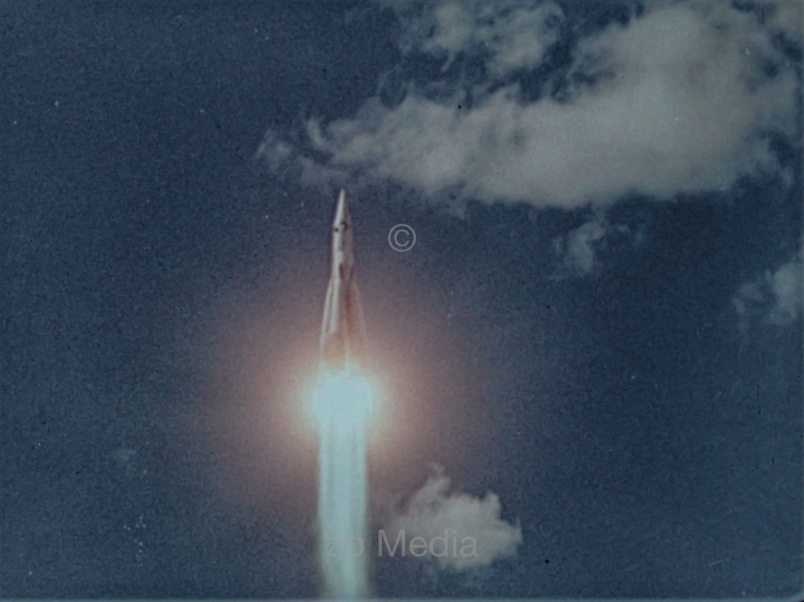 Vostok Rakete startet