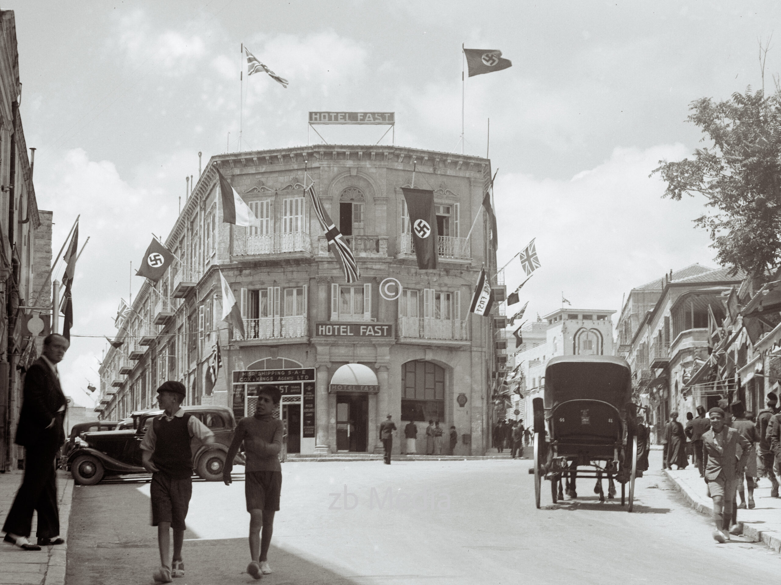 Hotel Fast Jerusalem 1936